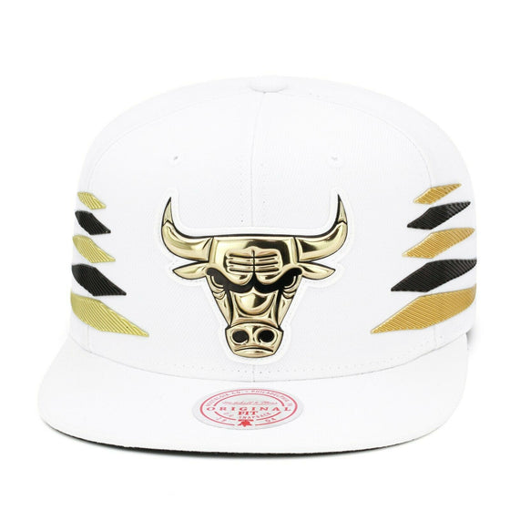 Chicago BULLS Cap GOLD NBA Snapback Mitchell & Ness