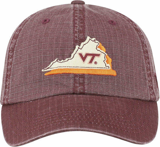 Virginia Tech Hokies Hat Cap Snapback Washed Cotton One Size Fits Most NWT