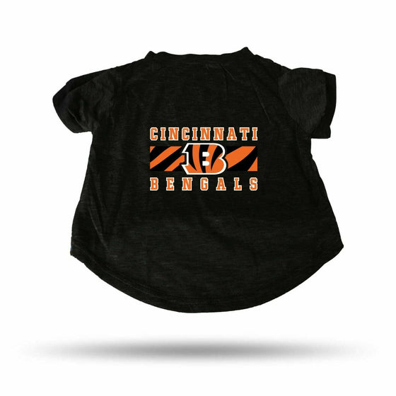 NEW! CINCINNATI BENGALS DOG CAT T-SHIRT PREMIUM COTTON TAGLESS TEE S-XL - 757 Sports Collectibles