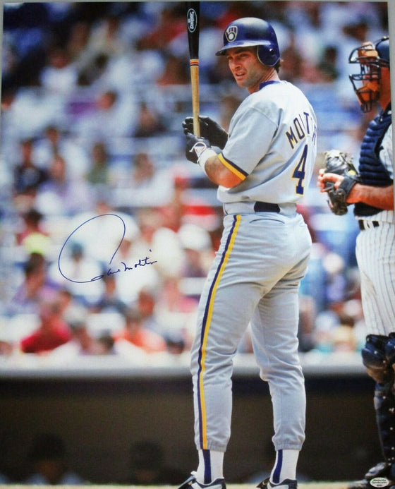 Brewers PAUL MOLITOR Signed 16x20 AUTO Photo #3 AUTO ~ HOF '04 ~ 1994 WS MVP