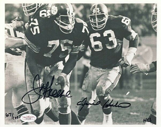 Shop Joe Greene Pittsburgh Steelers Signed Duke Pro Football with