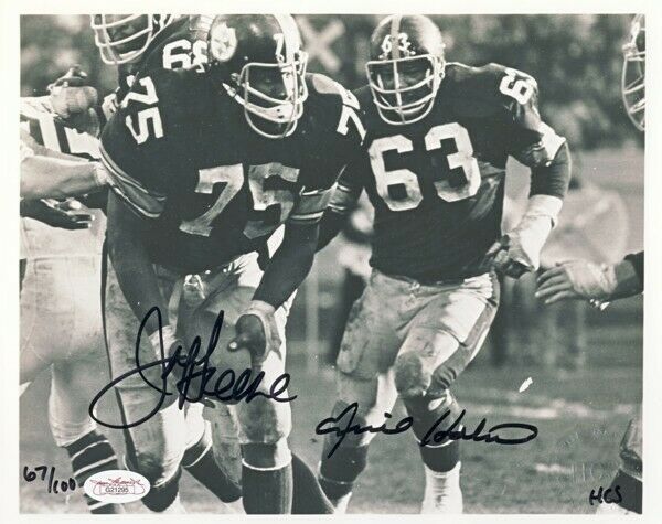 Joe Greene Autographed Pittsburgh Steelers 16x20 Photo #1