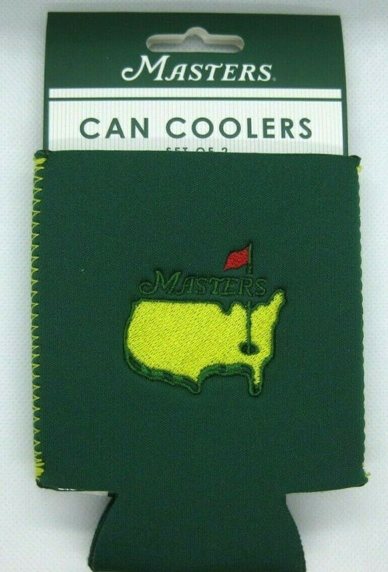 2021 SET of 2 - MASTERS Augusta National, Green, CAN Coolers or Beer Koozie - 757 Sports Collectibles