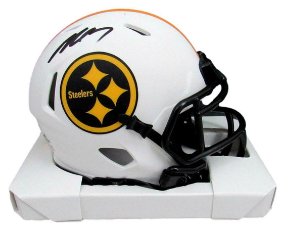 Michael Vick Signed Auto Pittsburgh Steelers Lunar Eclipse Mini Football Helmet JSA COA - 757 Sports Collectibles