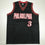 Autographed/Signed ALLEN IVERSON Philadelphia Black Basketball Jersey JSA COA - 757 Sports Collectibles