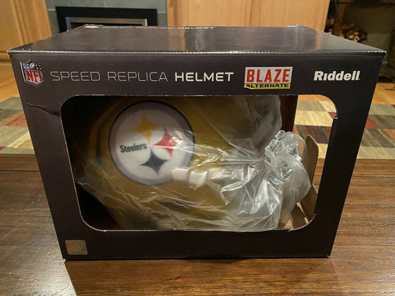 Lynn Swann Autographed Pittsburgh Steelers Blaze Helmet HOF 01 SB X MVP Beckett - 757 Sports Collectibles