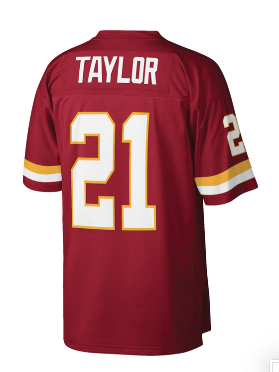 Mitchell and Ness Sean Taylor Washington Redskins Name & Number Mesh C –  The Ballgame