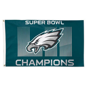 Philadelphia Eagles 2017 Super Bowl 52 LII Champions Flag