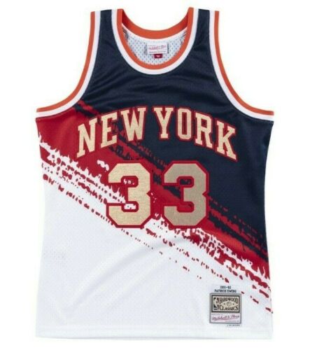 Mitchell & Ness New York Knicks #33 Patrick Ewing Swingman Jersey white