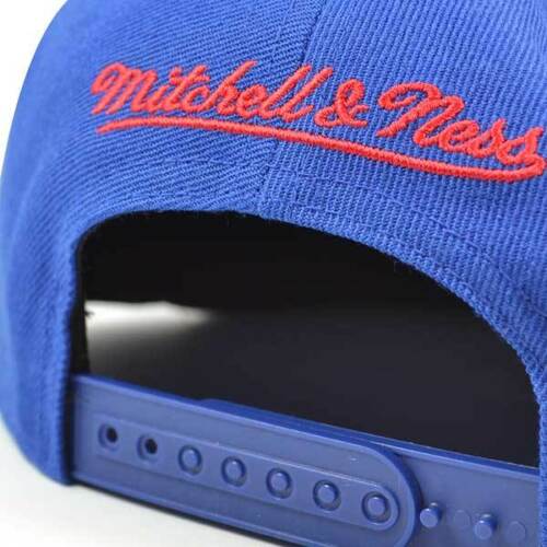 Philadelphia 76ers TEAM STANDARD RADIATION Snapback Mitchell & Ness NBA Hat-Blue