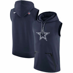 Cowboys sleeveless clearance hoodie