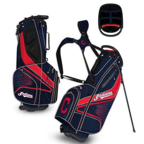 Cleveland Indians Stand Golf Bag - Diamond Stand Bag