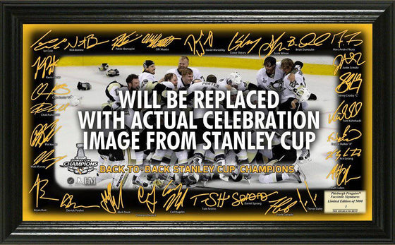 2017 Stanley Cup Champions "Celebration" Signature Rink (HM) - 757 Sports Collectibles