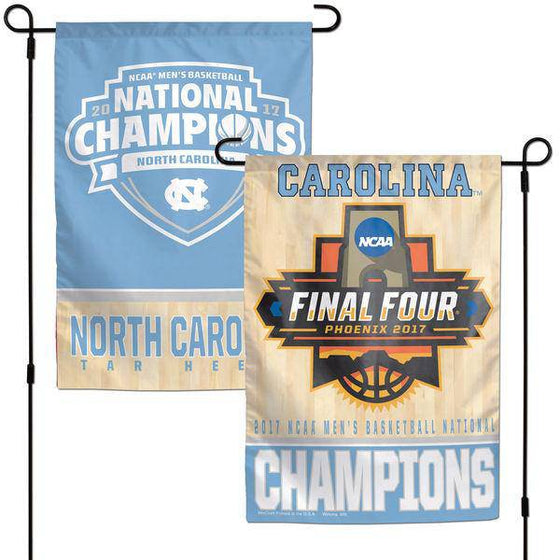 North Carolina Tar Heels WinCraft 2017 NCAA Men's Basketball National Champions 12" x 18" 2-Sided Garden Flag - 757 Sports Collectibles