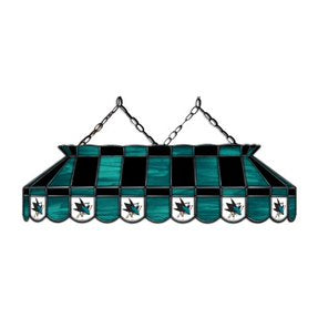 San Jose Sharks 40' Stained Glass Billiard Light