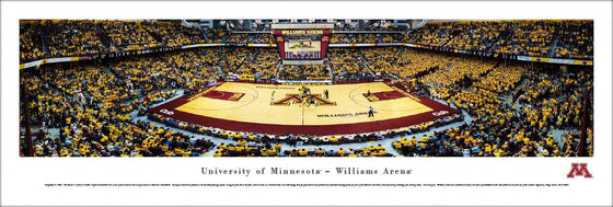 Minnesota Gopher Basketball - Unframed - 757 Sports Collectibles